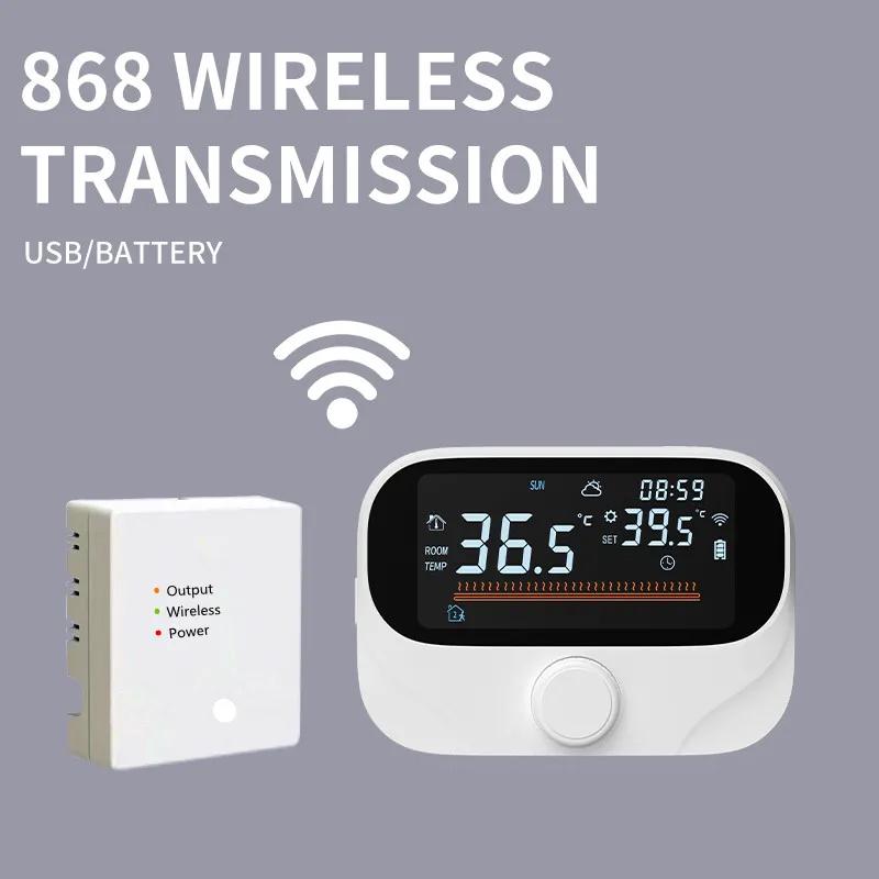 Tuya Smart Wifi Termostat de încălzire Termostat de încălzire pentru cazan pe gaz fără fir APP Telecomanda controler programabil de temperatură