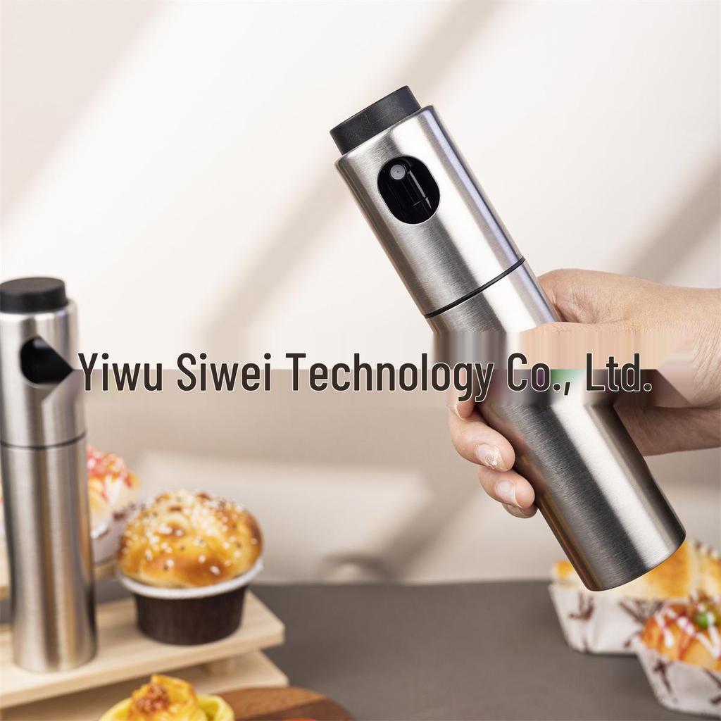 Portable Press-Top Seasoning Bottle for BBQ & Household Use