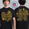 Wu-Tang Clan The Final Chamber Tour 2026 North America Bee Comb Unisex T-Shirt