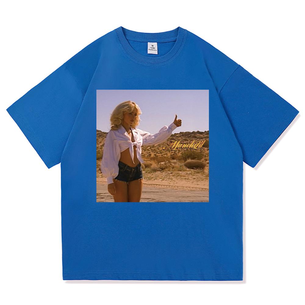 Sabrina Carpenter Manchild T-shirt Mode Herr Dam Estetisk Vintage Grafisk T-shirt Högkvalitativ Cool Bomull T-shirts Skjortor