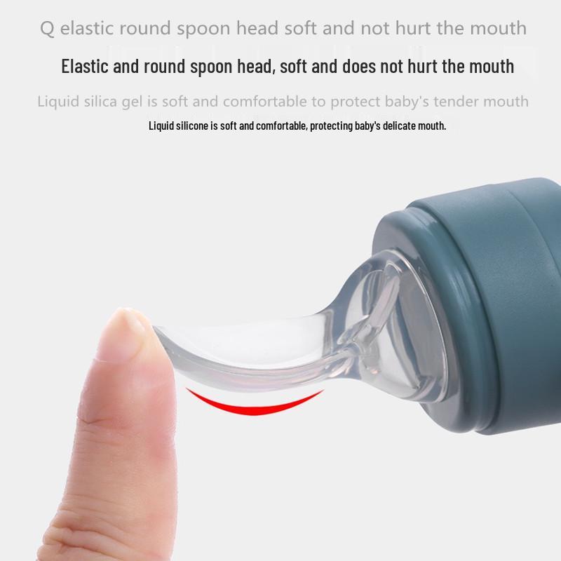 Baby Fruit and Vegetable Feeder Teether with Silicone Spoon