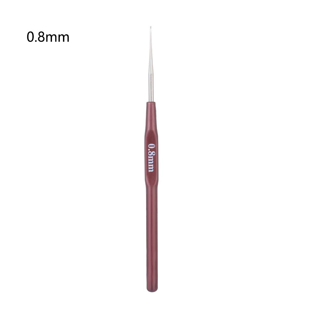 1PC Crochet Hook Mix 0.5mm-2.7mm Small Size Yarn Weave Knitting Embroidery Needles For Lace Dolls DIY Sewing Tools 16 Sizes Hook