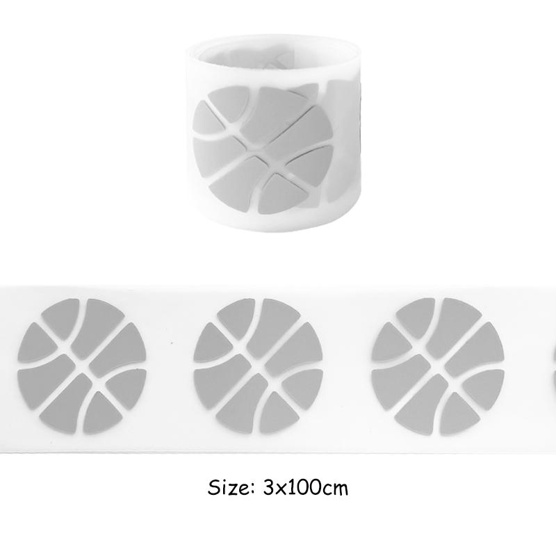 100cm Silver Vinyl Film Patches High Visibility Reflective Tapes Parches Ropa Diy Heat Press Appliqued Clothes Stickers Patch