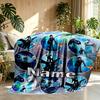 Custom Name Personalized How to Train Your Dragon Print Blanket, Home Decor, Bedroom, Sofa, Camping, Couch, Gifts for Birthday Christmas