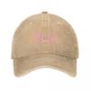 Rosa blegh Baseballkappe Strandhut Wild Ball Hut Kappen Für Unisex Damen