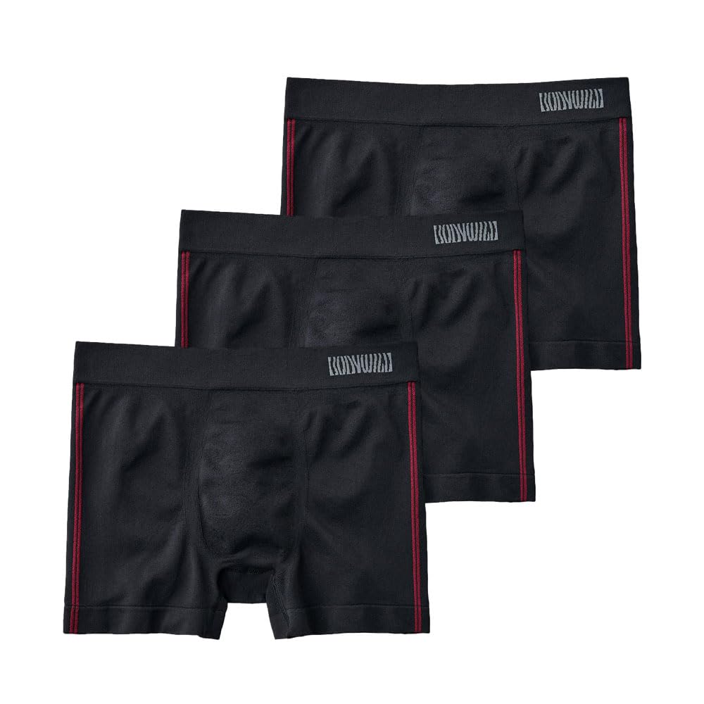 

Body Wild Боксеры 3D Фронт Набор Черных Трусов, Формованные, Застежка, BWS852, Мужские, 3,