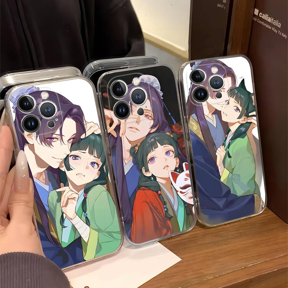 Anime The Apothecary Diaries Phone Case For iPhone 17 16 15 14 11 12 13 Mini Pro XS Max Plus Funda Shell