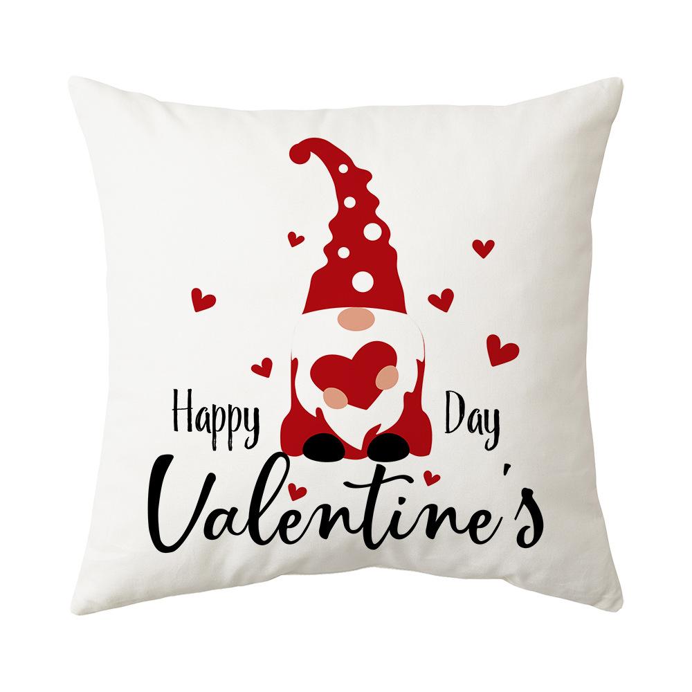 Valentine's Day Pillow New Sofa Cushion Bedside Backrest Plush Pillow Cover Shopee
