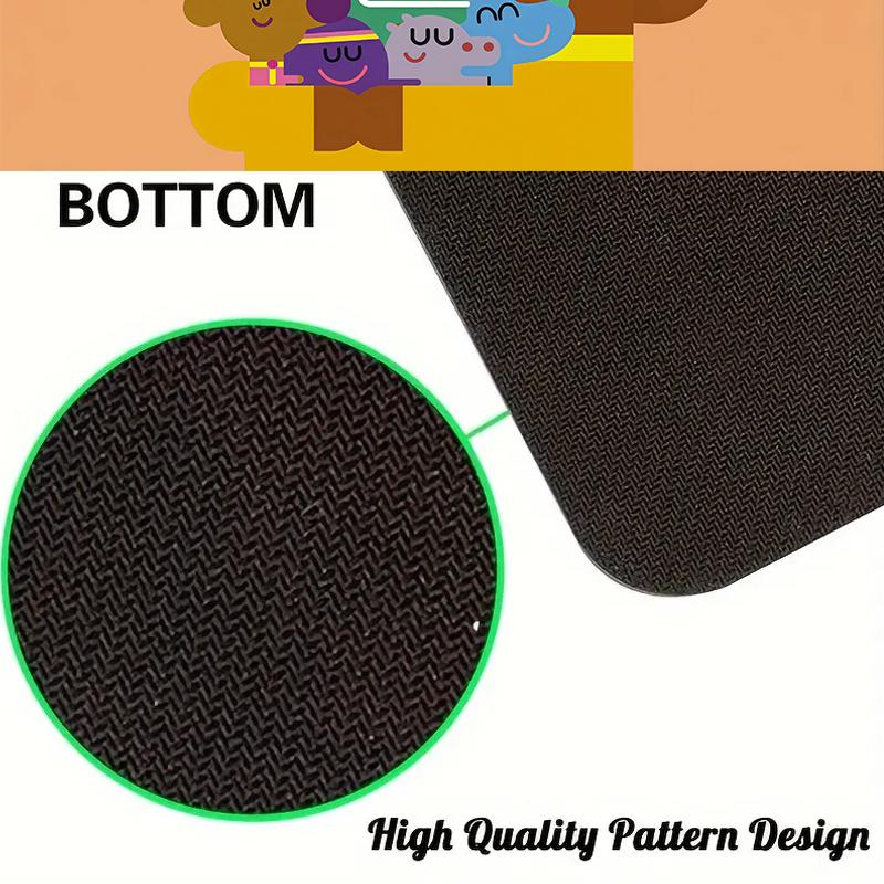 Custom Name,Hey Duggee Mouse Pad, Large Gaming Desk Mat, Non-slip XXL Mousepad for Laptop & Tablet, Mini PC Playmat with Stitched Edges