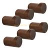 Pack Of 6 Decorative Wood Hook Handmade Beechwood Wall Mount Hook Load Bearing Home Accessory top sale
