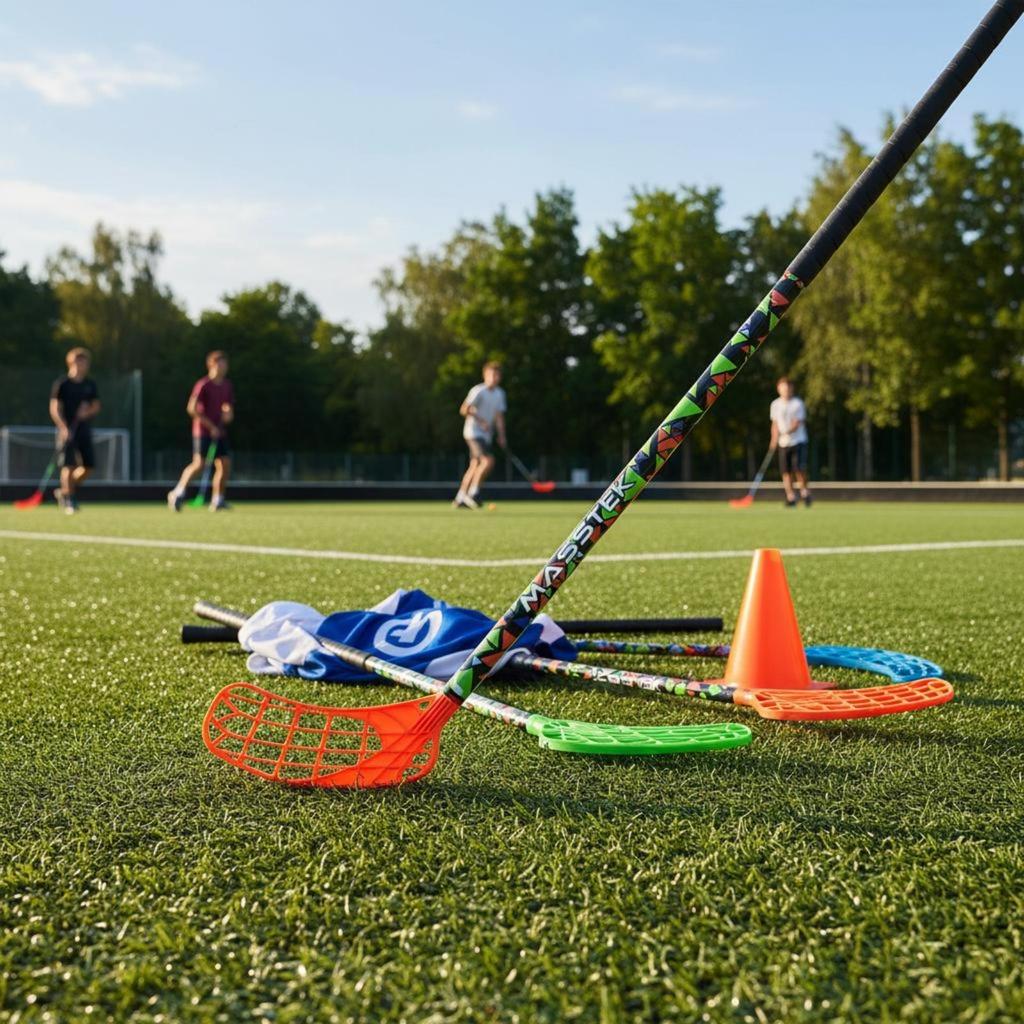 Sports Stick Durable Floorball Bat HDPE Field Hockey Equipment for Rink Play and
