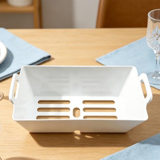 Cestello per Ghiaccio di Ricambio per Macchine del Ghiaccio Serie HZB Design a Lamelle Ventilate Vassoio Ghiaccio Mantiene il Ghiaccio Asciutto e Fresco Installazione Senza Attrezzi Plastica per Uso Alimentare