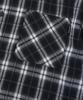DISTN9NE One Pocket Over Check Short Sleeve Shirt Lq2Yu342_Black