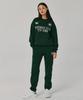 PAPERBOY [Set] Sports Club Sweat Setup - Green