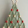 2pcs Woven Christmas Tree DIY Kit, Woven Wall Hanging, Includes Patterns and Video Tutorial, Christmas Tree Wall Decor, Christmas Wall Decor
