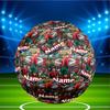 Personalisierter Cristiano Ronaldo Fußball mit individuellem Namen, Größe 5, für Training & Spiel, für Teams, zum Kicken, Geschenk für Fußballbegeisterte