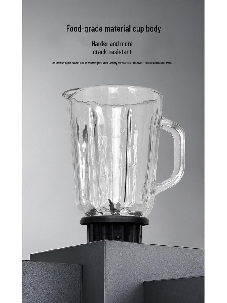 High-Speed Glass Blender Juicer & Multifunctional Food Processor for Baby Food Grinding
