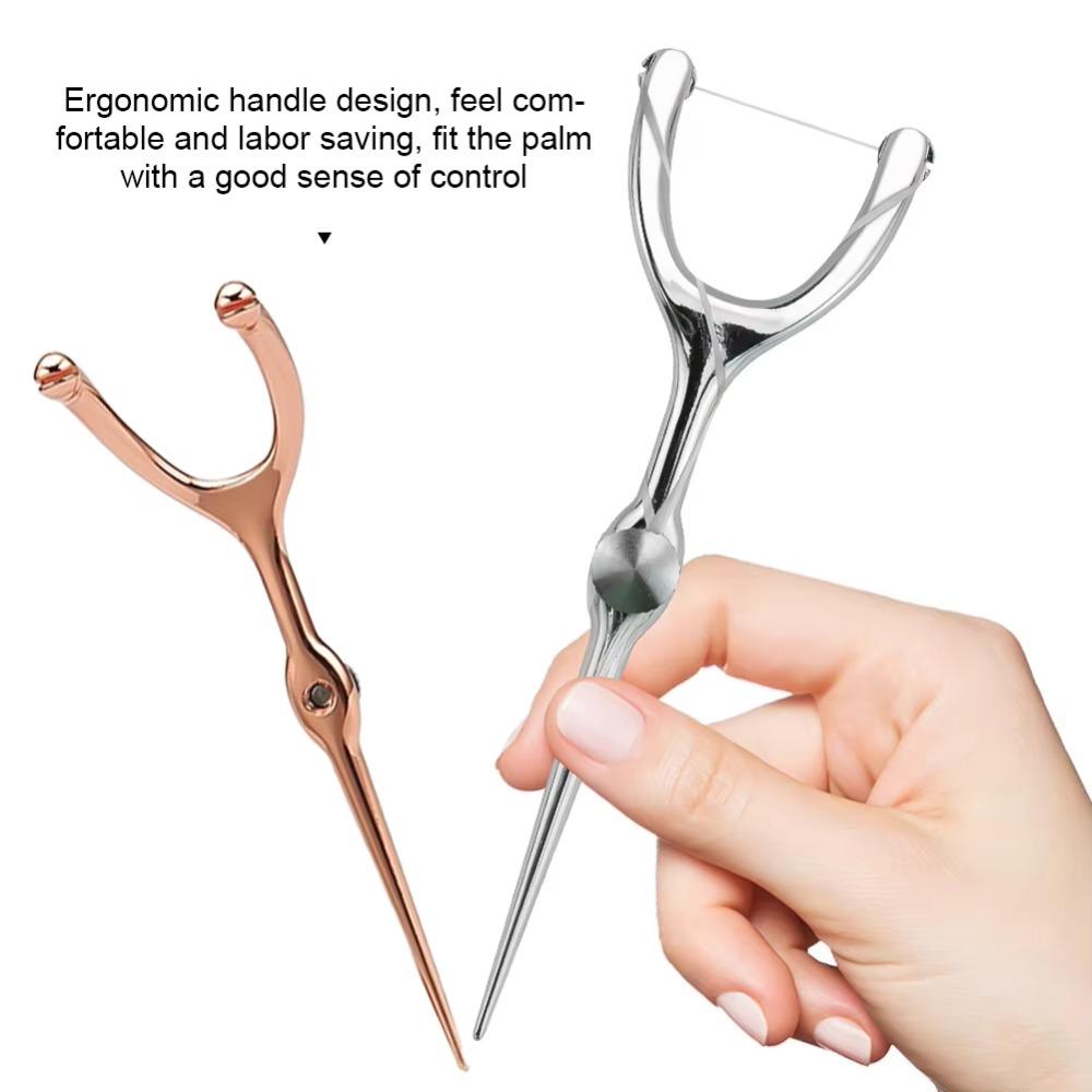 Reusable Toothpicks Set Stainless Steel Oral Cleaning Tools New Floss Teeth Cleaner
