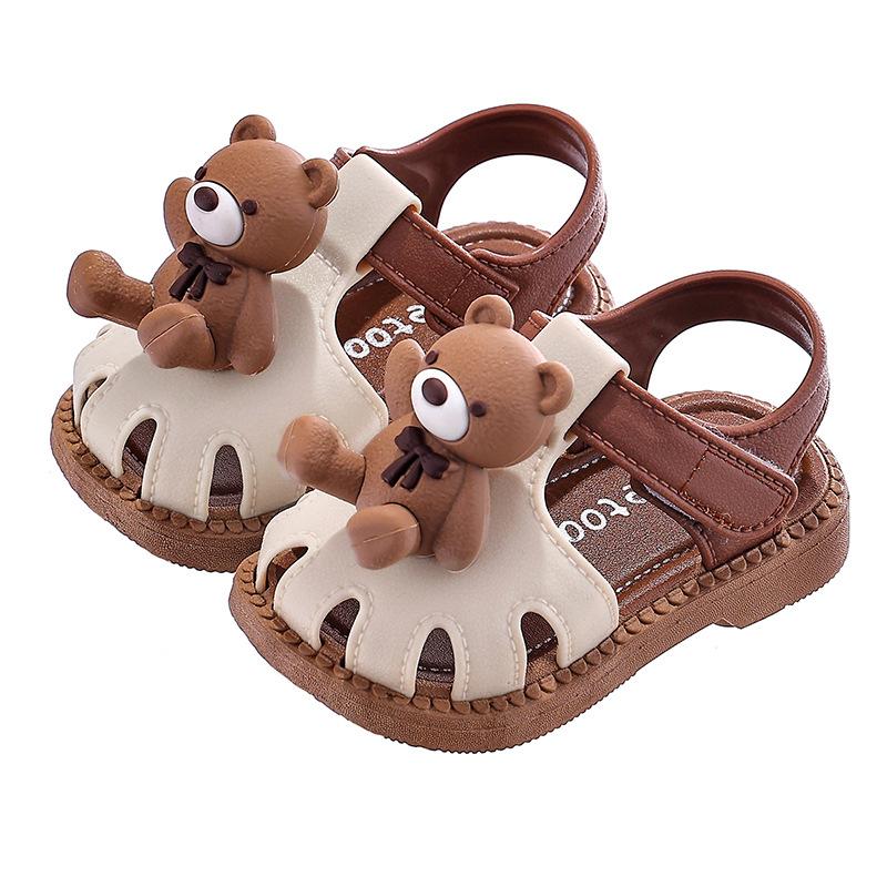 Boys' Shoes, Girls' Breathable Sandals with Soft Soles and Anti-slip Properties