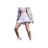Nike SS24 Dri-Fit Comfortable Quick-Dry Logo Print Tennis Skirt Women Skirts White Black FD6533-100