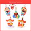 God Of Wealth Plush Toy Set With Magnetic Stickers For Cultural Decor