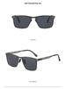 Trendy HD Polarized Sunglasses: Korean Fashion for Driving, Cycling, Fishing - Super Elastic & Stylish for Men