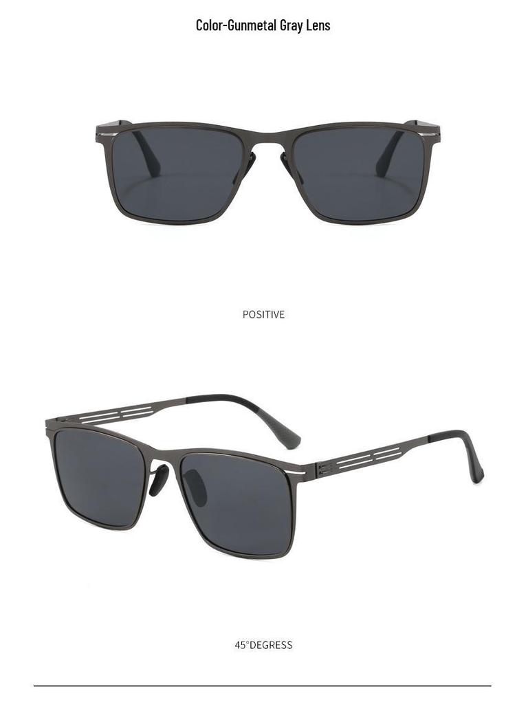 Trendy HD Polarized Sunglasses: Korean Fashion for Driving, Cycling, Fishing - Super Elastic & Stylish for Men