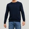 Men's Knitted Cotton Sweater with Round Neck JACK & JONES