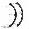 powderboard Tip Protector, Black, Universal, AntiCrack, Skiing Accessory