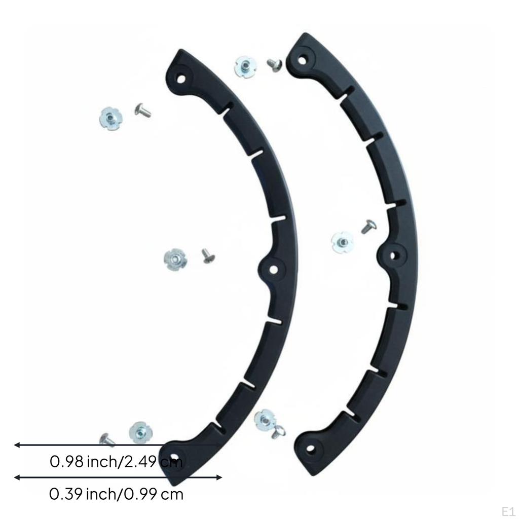 powderboard Tip Protector, Black, Universal, AntiCrack, Skiing Accessory