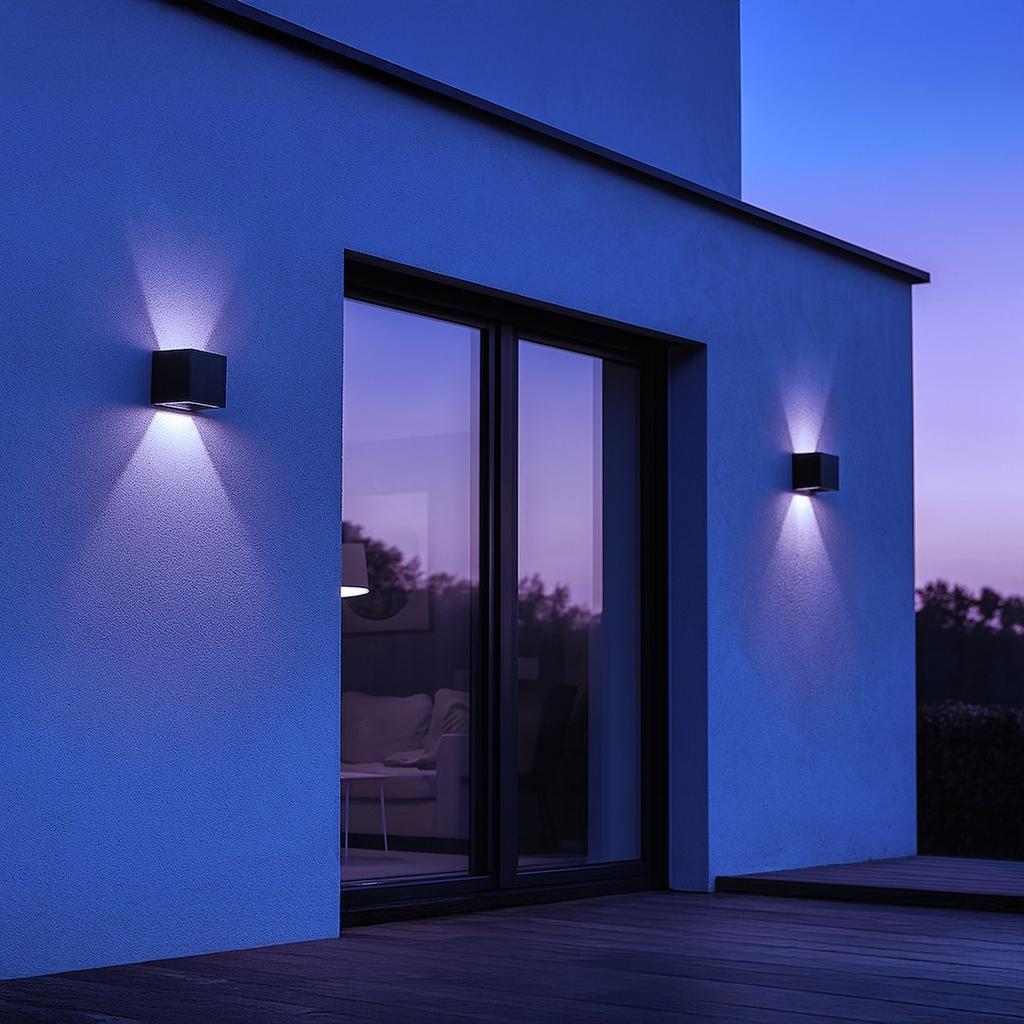 Wings Solar Wall Lamp 50Lm 6000K