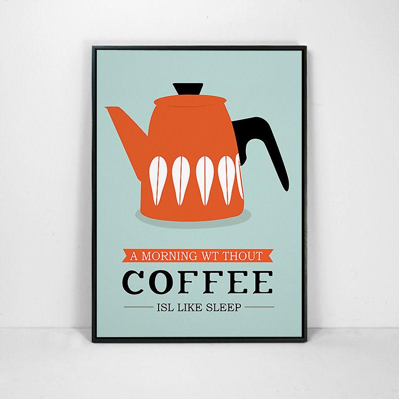 3 Panel Nordic Bilder Tee Kaffee Moderne Abstrakte Druck Leben Zitate Triptychon Modulare Leinwand Malerei Wohnzimmer Dekor