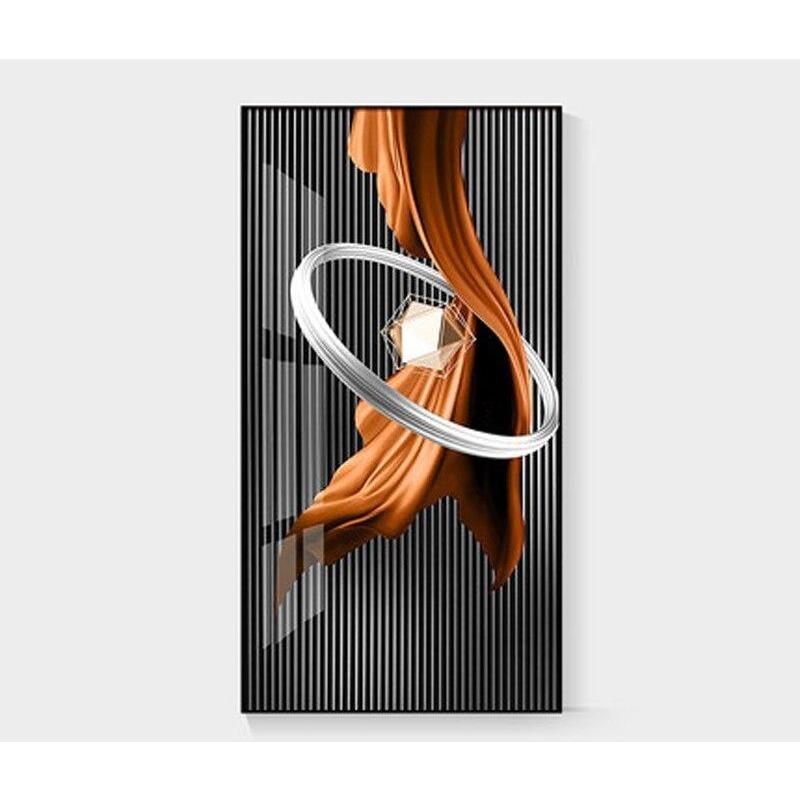 Home Decoration Light Luxury Style Abstract Geometric Porch Living Room Decoration Poster Painting Wall Art Picture