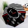 Abstract Geometric Twenty Umbrella 8-Frame for Travel, Camping, Casual Lightweight Portable Umbrella, Essential for Every Family Holidays Gift