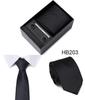 Men's Formal Business Jacquard Tie Gift Box Set