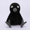 New Bat Plush Toys Black Crow Dolls Soft Stuffed Animal Bat Plushie Decor Ornament Halloween Gifts