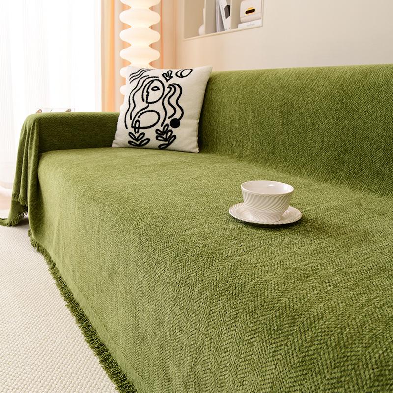 Waterproof To Prevent Leakage of Urine Sofa Towel Cream Chenille Sofa Cover Cloth Four Seasons Universal Non-Slip Cover Cover
