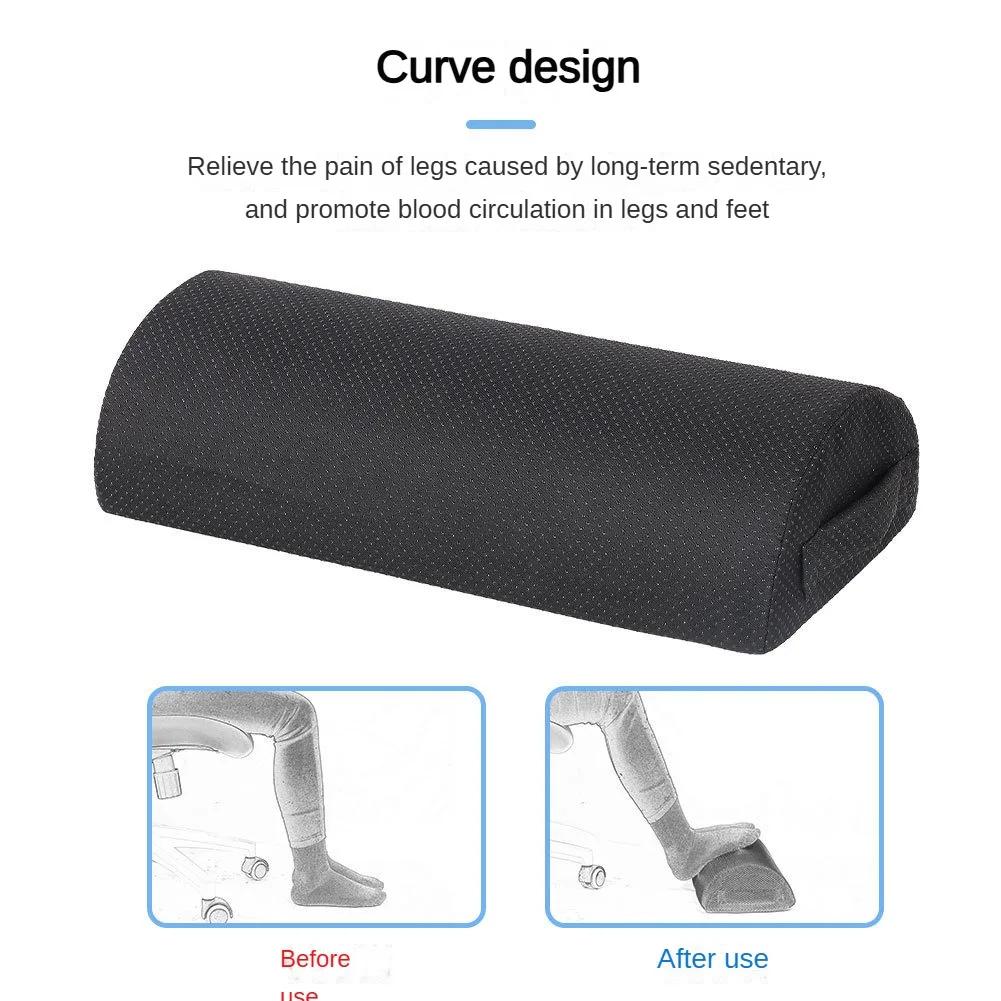 Ergonomic Under Desk Foot Rest for All-Day Comfort Pain Relief & Leg Support Stool Home Office Work Gaming