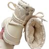 Thick-soled Snow Boots Women's 2025 New Winter Velvet Women's Shoes Non-slip Short Boots Warm Large Cotton Shoes Waterproof Short Tube