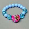 Colorful Sparkle Bead Bracelet for Kids - Princess Jewelry Gift