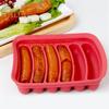 Sausage Mold Easy To Release DIY Reusable Durable Hot Dog Mold with Cover Kitchen Supplies