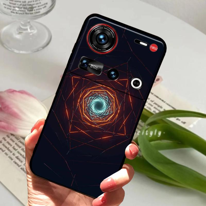 For ZTE Nubia Z70 Ultra 5G Case NX733J Shockproof Soft TPU Silicone Phone Cover For ZTE Nubia Z60S Pro 5G Z50S Pro Bumper Fundas