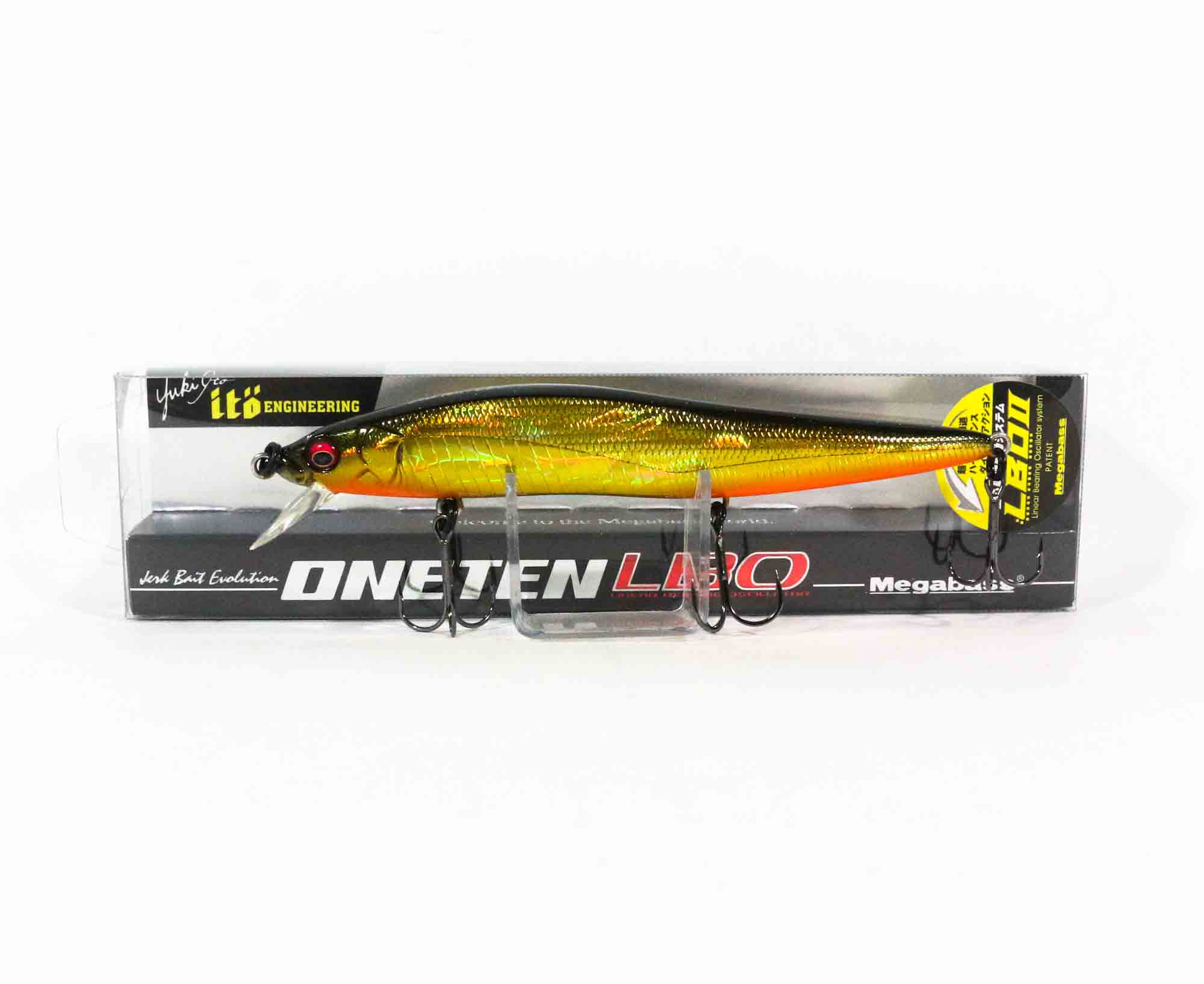 

Плавающая приманка Megabass Vision 110 Oneten LBO GG Megabass Kinkuro (4417)