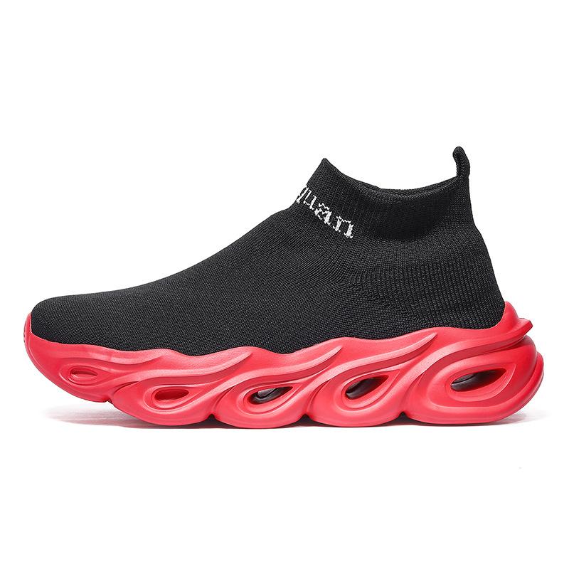 Jinjiang platform socks shoes four seasons breathable and comfortable large size lightweight casual sports shoes