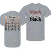 Black Excellence Pride History Print T Shirt Unisex Unisex Fashion Front Back Print Tees Inspirational Quote Juneteenth Tshirts
