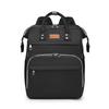 Multifunctional Diaper Bag Backpack with Foldable Crib