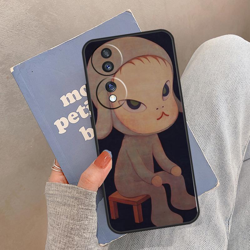

Чехол Yoshitomo Nara для Huawei Honor 70 50 X7 X8 X9a Magic5 Pro P20 P30 P40 Lite P Smart 2021 Nova9 Huawei P30 Pro