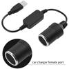 Convertisseur USB vers allume‑cigare - AIMOONSA - sans modèle - Entrée USB 5V 2A - Sortie 12V 8W - Noir