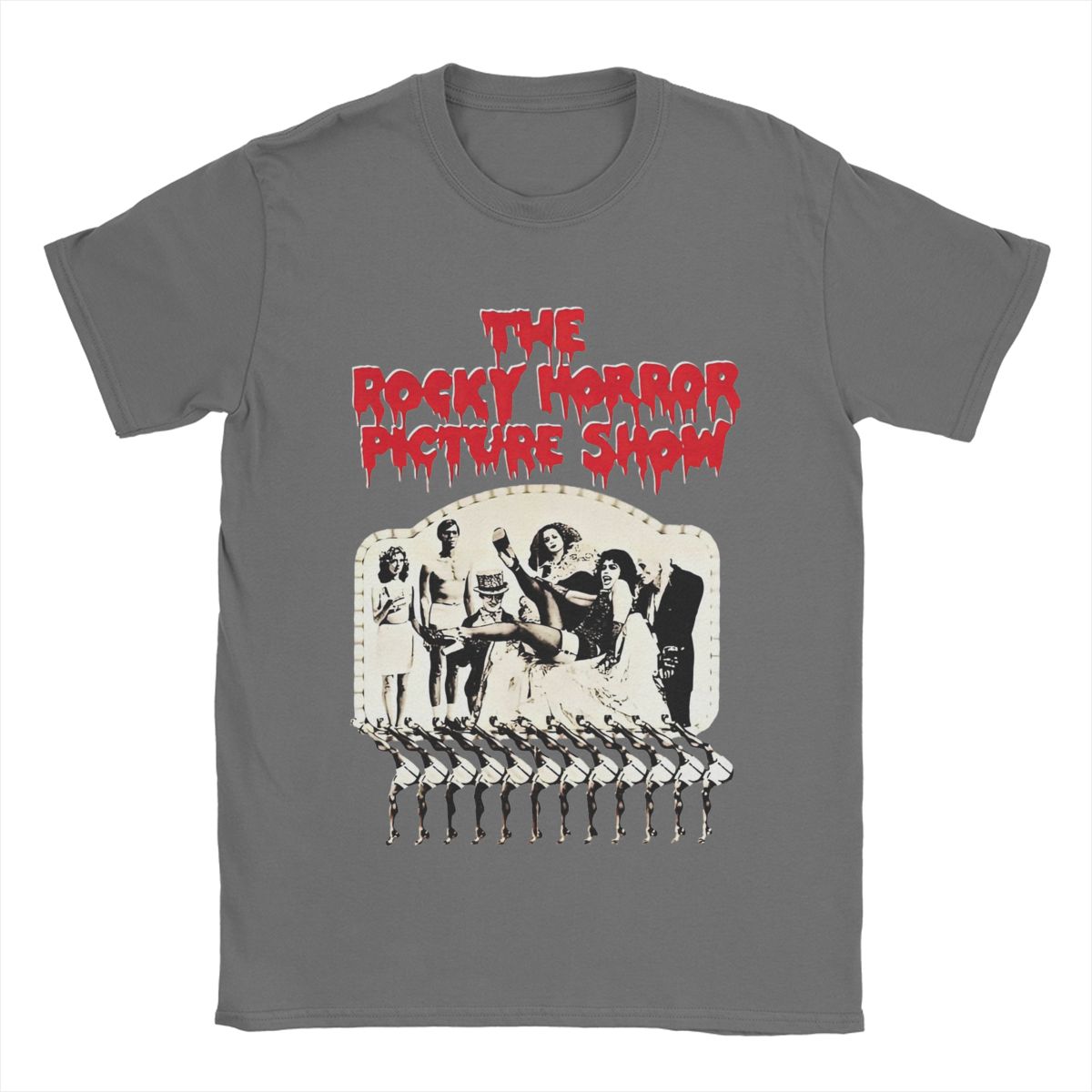 The best product for you Cool The Rockys Horror Picture Show T-shirt Mannen O-hals 100% Katoen T-shirts Korte Mouw Tees Verjaardagscadeau Tops M