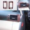 For LEXUS RX350 450h 2010-2015 Wood Grain Look Dashboard Air Outlet Cover Trim